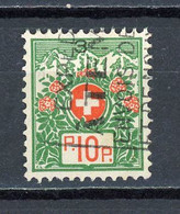 SUISSE - T. DE FRANCHISE N° Yt 5B Obli. - Portofreiheit