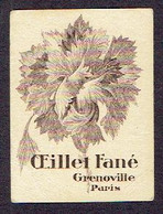 Carte Parfum OEILLET FANE De GRENOVILLE - Anciennes (jusque 1960)