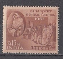 INDIA 1967 General Elections, Election,  MNH.(**) - Nuovi