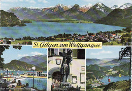 Rakúsko, Salzburg >St. Gilgen Am Wolfgangsee, Bezirk Salzburg-Land, Stempel St.Wolfgang, Used 1973 - St. Gilgen