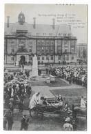 Postcard, Newcastle-Upon-Tyne, Royal Victoria Infirmary Hospital, King Unveiling Statue, 1906. - Newcastle-upon-Tyne