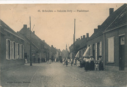 SCHOTEN    INKOOM DORP PAALSTRAAT        2 SCANS - Schoten