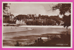 283161 / Germany - Landsberg Am Lech - River Beach Nude People Boy Building PC Gunzach I. Allgau Deutschland - Landsberg