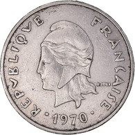 Monnaie, Polynésie Française, Semeuse, 20 Francs, 1970, Paris, TTB, Nickel - Frans-Polynesië