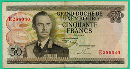 50 Francs - Luxembourg - 25/08/1972 - E286040 - TB + - - Luxembourg