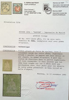 Zst 26Aa UNGEBRAUCHT * ! RARITÄT 1854-62 40Rp Strubel, Attest (Schweiz Suisse Neuf Certificat Switzerland Cert Mint - Ongebruikt