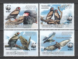 GUINE BISSAU 2011 Mi 5229-5232 MNH WWF - BATELEUR EAGLE - Ongebruikt