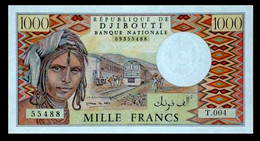 # # # Banknote Dschibuti (Djibouti) 1000 Francs UNC # # # - Gibuti