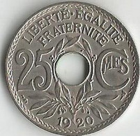 Pièce De Monnaie 25 Centimes Lindauer  1920 - 25 Centimes