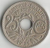 Pièce De Monnaie 25 Centimes Lindauer  1925 - 25 Centimes