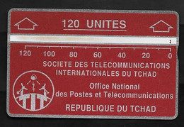 TCHAD:120 Unités Societé Des Télécommunications (1 Carte à La Vente) - Chad