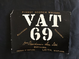 Ancienne étiquette De Scotch Whisky Old Label - Whisky