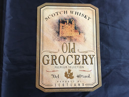 Ancienne étiquette De Scotch Whisky Old Label - Whisky