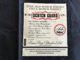 Ancienne étiquette De Scotch Whisky Old Label - Whisky