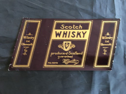 Ancienne étiquette De Scotch Whisky Old Label - Whisky