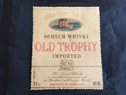 Ancienne étiquette De Scotch Whisky Old Label - Whisky