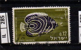 ISRAELE      1963	Pesci 0,12 Usato - Usati (senza Tab)