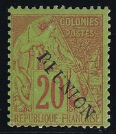 Réunion N°23 - Variété R"I"UNION - Neuf ** Sans Charnière - TB - Ongebruikt