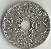 Pièce De Monnaie 25 Centimes Lindauer 1932 - 25 Centimes