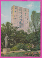 283185 / Germany - Leverkusen - Blick Japanischen Garten Das Bayer-Hochhaus Eurppas Hochster Buro Wolkenktatzer PC - Leverkusen