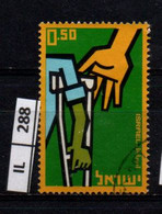 ISRAELE      1964    Annivers. Assicurazioni 0,50 Usato - Used Stamps (without Tabs)