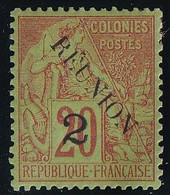 Réunion N°31 - Type III - Neuf * Avec Charnière - TB - Nuevos