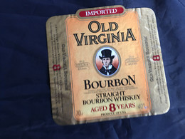 Ancienne étiquette De Bourbon Whiskey Old Label - Whisky