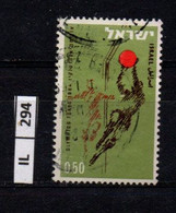 ISRAELE      1964  Olimpiadi  Tokio 0,50 Usato - Used Stamps (without Tabs)