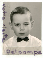 - Photo - Portait Garçon, Enfant VERRAS,  Photographe De Roubaix, Années 1960, Dim : 8.1 X 5.8. Cm, TBE, Scans, - Identified Persons