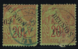 Réunion N°29/30 - Oblitéré - B - Used Stamps