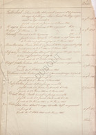 Manuscrit - 1845 - Eversal Budberg  (U851) - Manuscrits