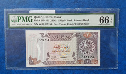 Banknotes  Qatar 1 Riyal 1996 PMG 66 - Qatar