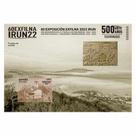 P164# España 2022. PA Exfina 2022 Con Sello De Oro (M) - Ensayos & Reimpresiones