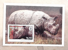 ANTIGUA BARBUDA Rhinocéros, Michel  BF N° 284  ** Neuf Sans Charnière, MNH - Rhinozerosse