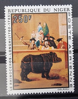 NIGER Rhinocéros,  Yvert PA 236 ** Neuf Sans Charnière, MNH - Rinocerontes