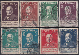 PORTUGAL 1940 Nº 600/607 USADO - Oblitérés