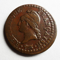 FRANCE - 1 Centime - 1797/1798 : LAN 6A - 1795-1799 French Directory