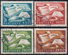 PORTUGAL 1954 Nº 807/810 USADO - Gebraucht