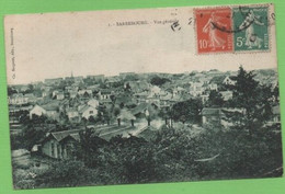 SARREBOURG - Vue Générale - Voyagée En 1921 - - Sarrebourg