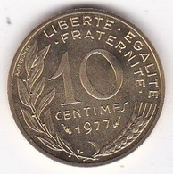 10 Centimes Marianne 1977 , Bronze Aluminium , Neuve FDC - 10 Centimes
