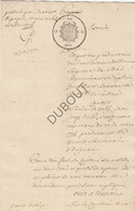 Bois-Seigneur-Isaac - Manuscript - 1771 - Concernant Le Moulin D'Ophain (V1879) - Manuscripts
