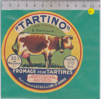 A2077 FROMAGE TARTINO 6 PORTIONS  GROSJEAN LONS LE SAUNIER JURA - Käse