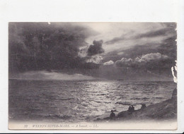WESTON-SUPER-MARE, Sunset, Coucher De Soleil Sur La Mer, Ed. LL 1911 - Weston-Super-Mare
