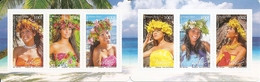 POLYNESIA, 2013, Booklet / Carnet 27  Women Of Polynesia - Postzegelboekjes