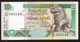 SRI LANKA  P115b 10 RUPEES   2004.04.10  #M/361     UNC. - Sri Lanka