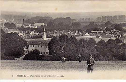 78 - POISSY - Panorama Vu De L'Abbaye - Poissy