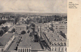 2080 – Anderson Indiana – Bird’s Eye View - Advertisement For Photographs – Vintage – 2 Scans - Anderson