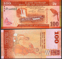 SRI LANKA P125f 100 RUPEES 2020 #U/817 Signature 17    UNC. - Sri Lanka