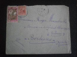 GUYANE GUYANA LETTRE COURRIER 59 113 ENVELOPPE CAYENNE COLONIE FRANCAISE  COLONY BORDEAUX GIRONDE - Covers & Documents