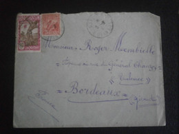 GUYANE GUYANA LETTRE COURRIER 59 113 ENVELOPPE CAYENNE COLONIE FRANCAISE  COLONY BORDEAUX GIRONDE - Briefe U. Dokumente